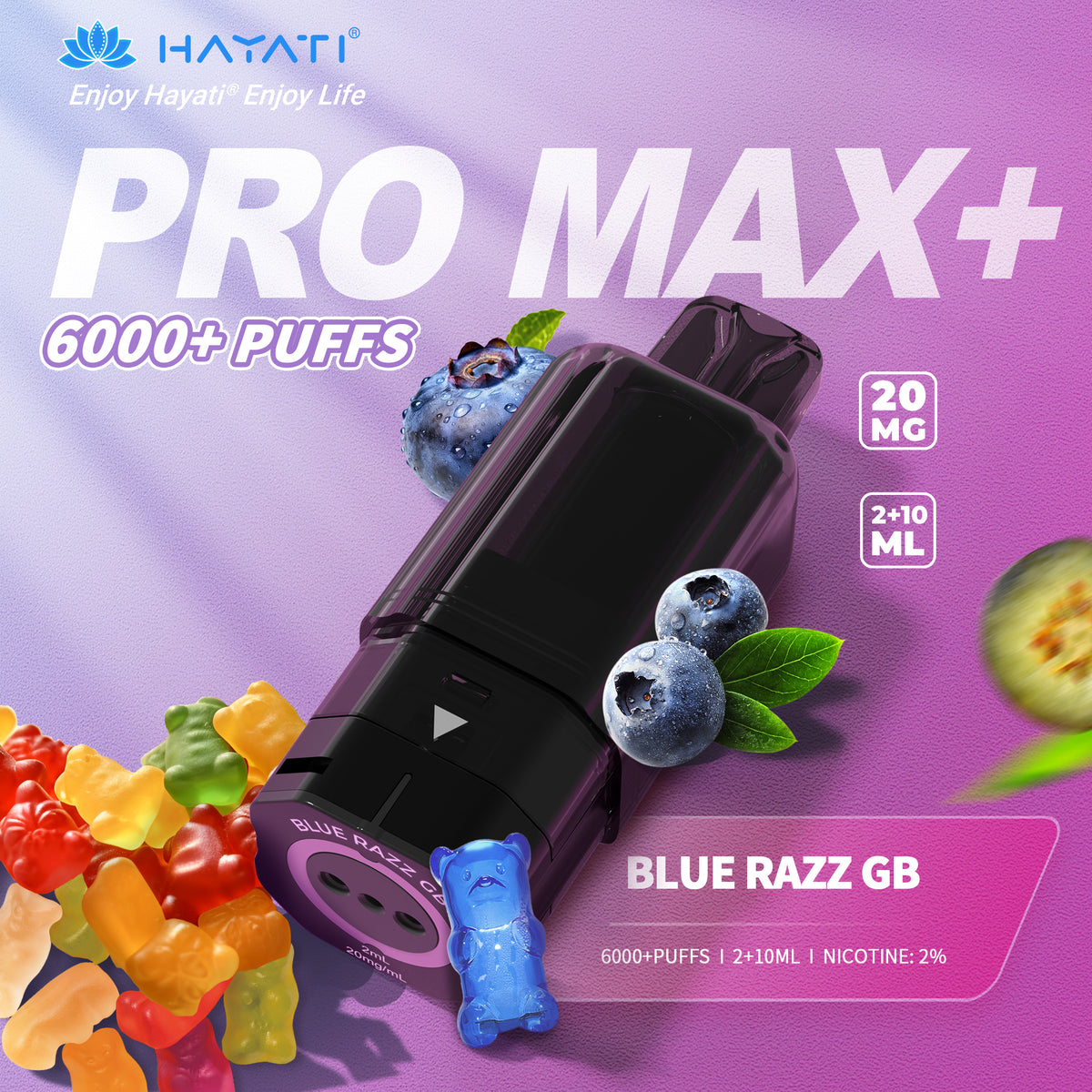 Hayati Pro Max Plus Pod Refills