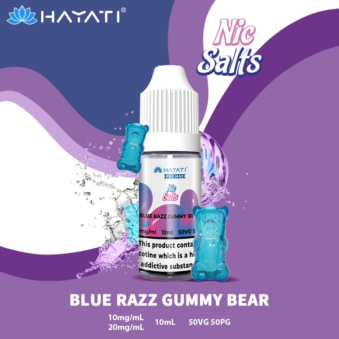 HAYATI Blue Razz Gummy Bear 10/20MG