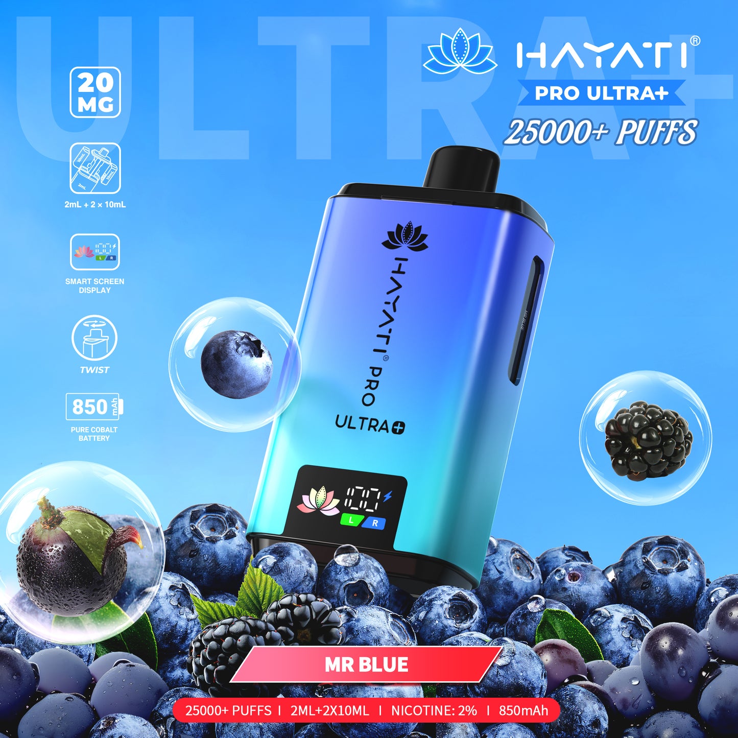 HAYATI Pro Ultra Plus Mr Blue Kit
