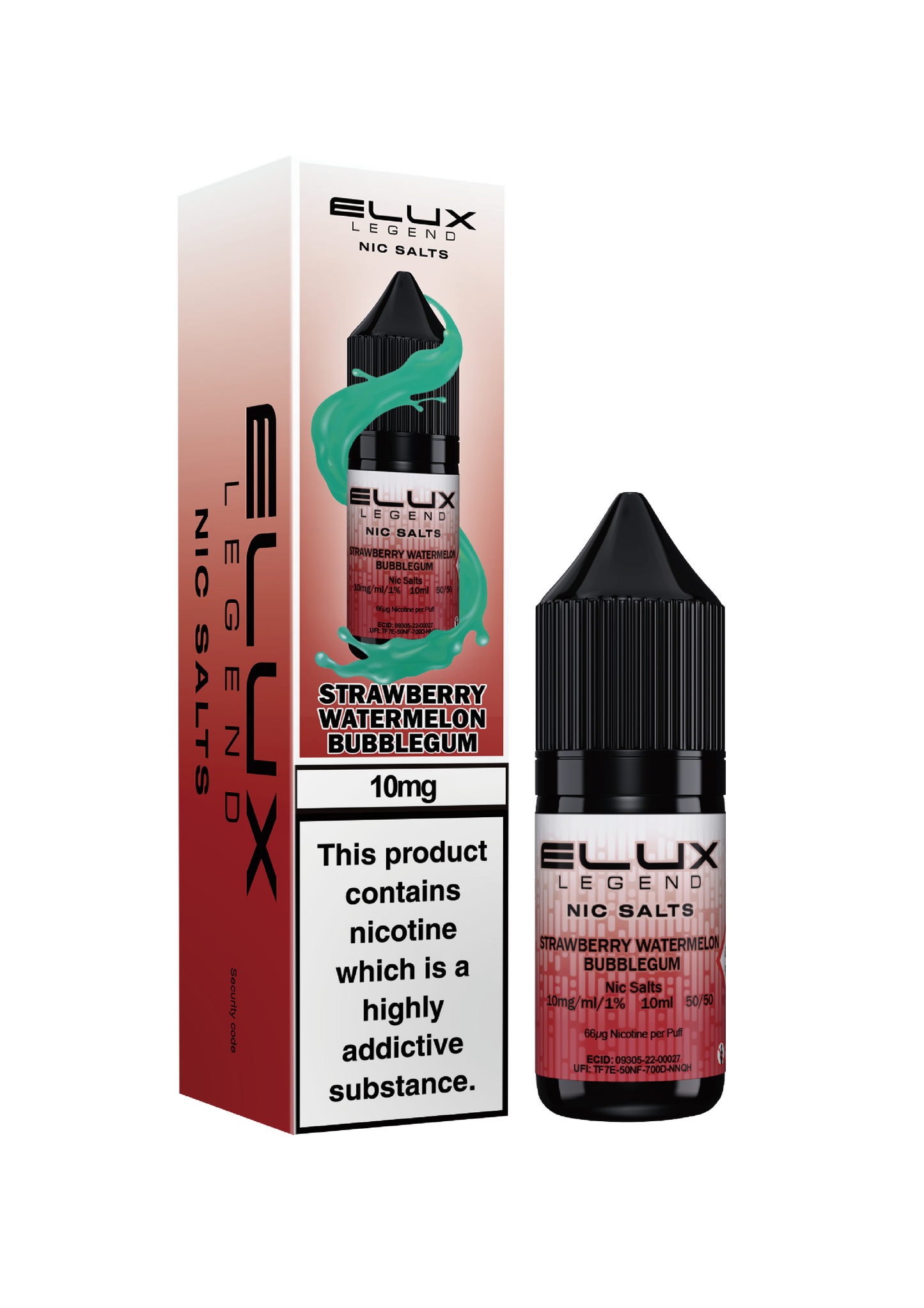 ELUX Legends Strawberry Watermelon Bubblegum 10/20MG