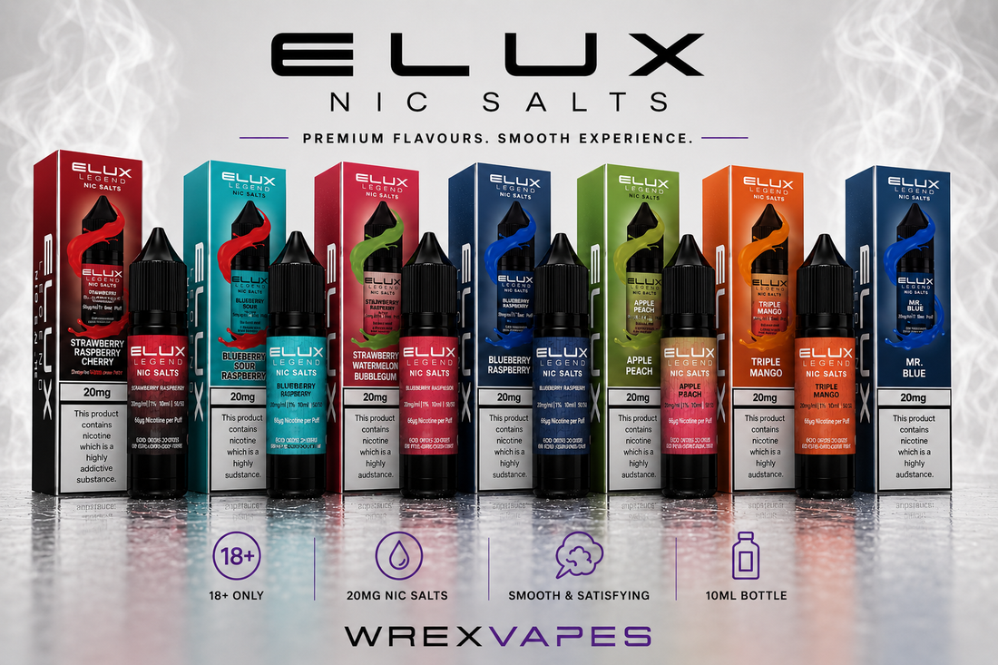 Best Elux Nic Salt Flavours in the UK (2026 Guide)
