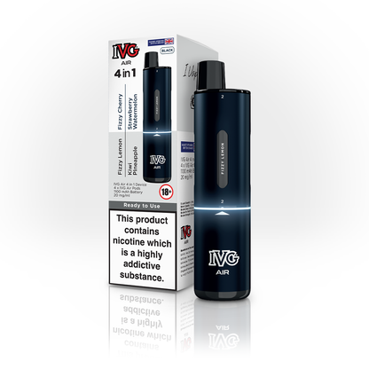 IVG AIR 4-IN-1 Black Vape Kit
