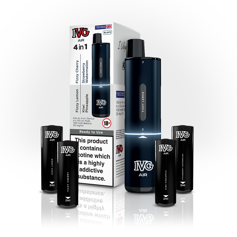 IVG AIR 4-IN-1 Black Vape Kit